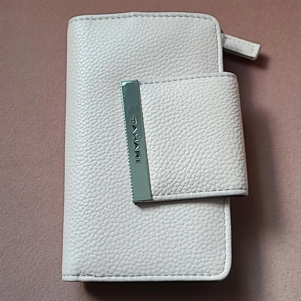 Faux Leather Light Pink Wallet